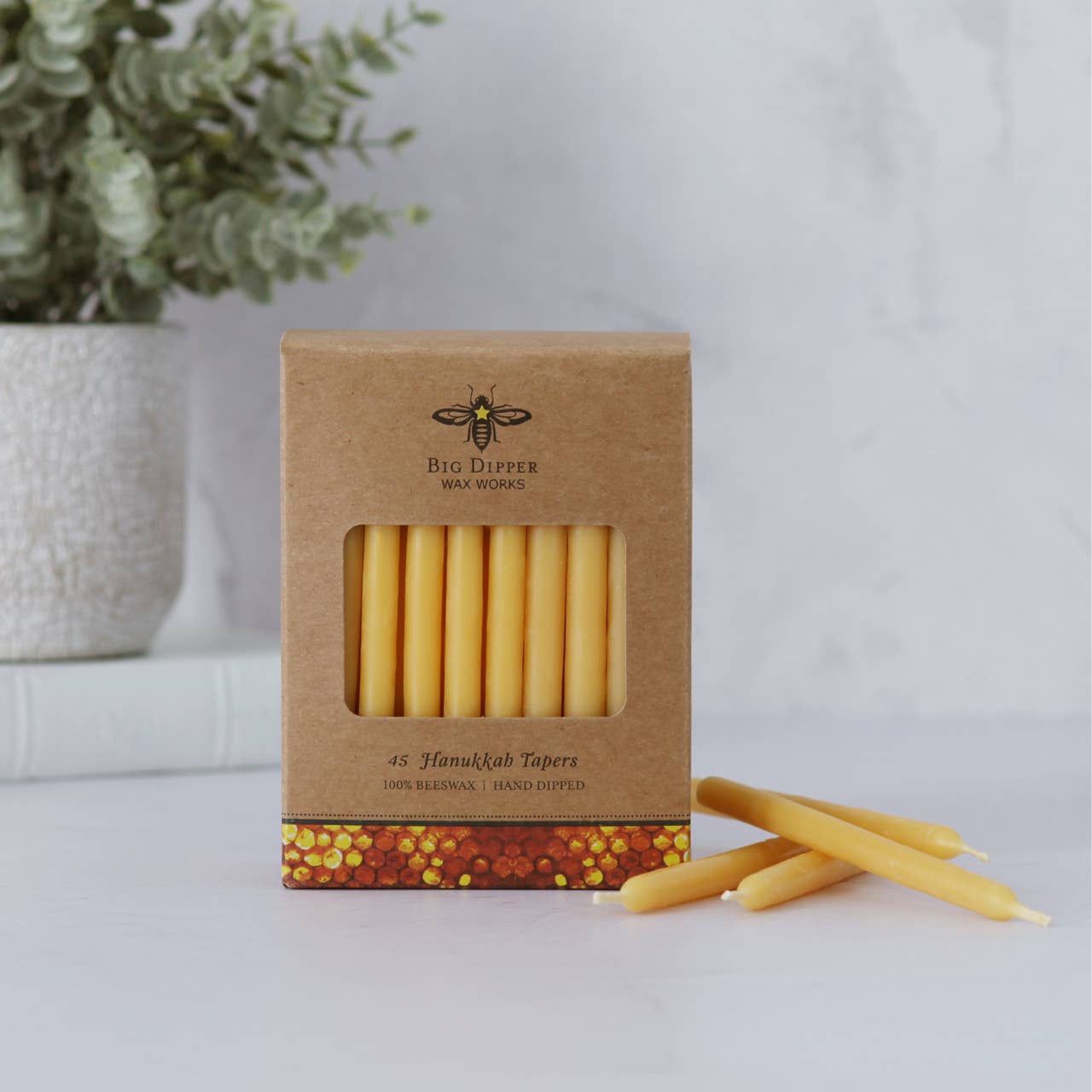 Beeswax Taper Candles