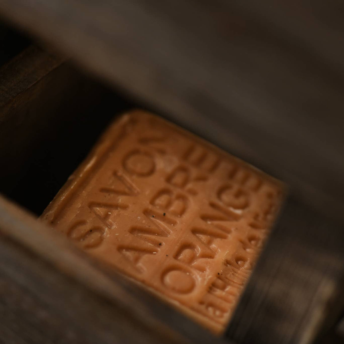 Amber-Orange Cube Soap