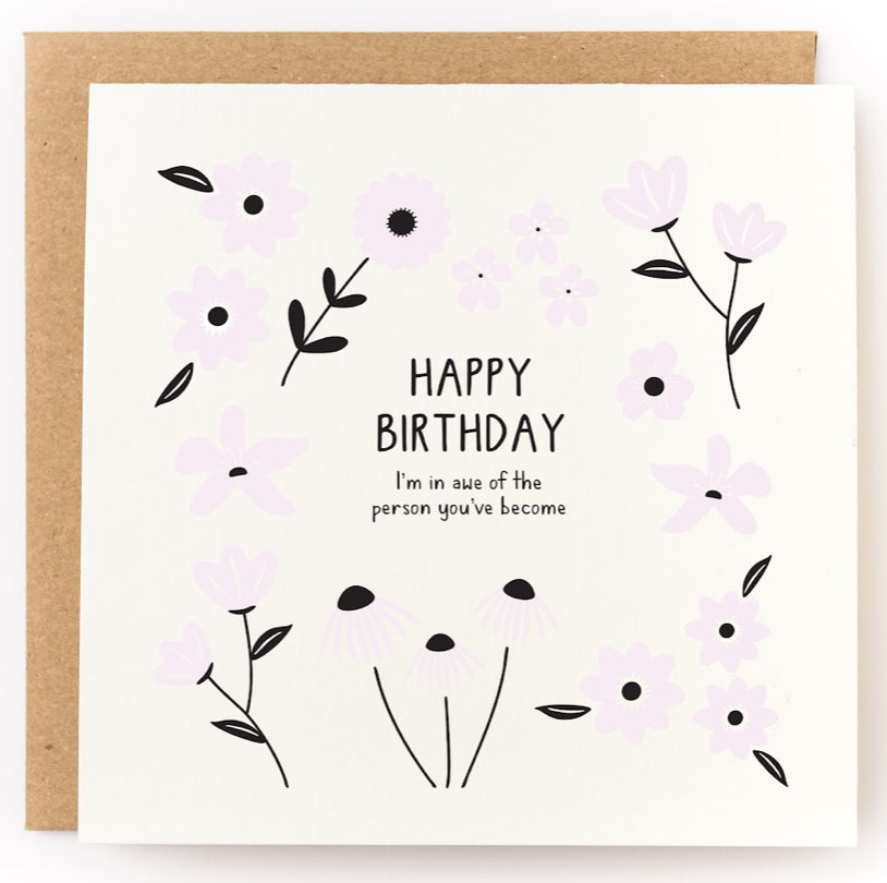 BIRTHDAY | In Awe Of You Birthday Greeting Card