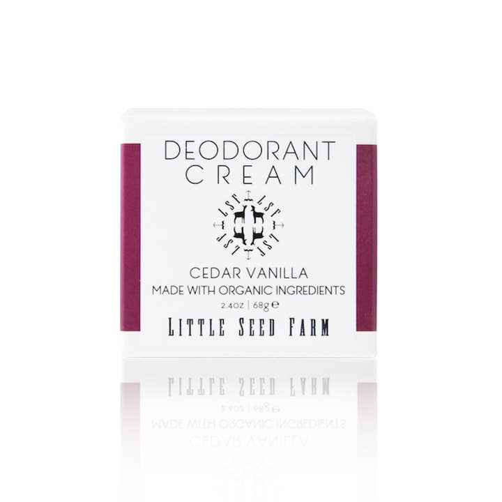 Little Seed Farm Deodorant Cream Cedar Vanilla