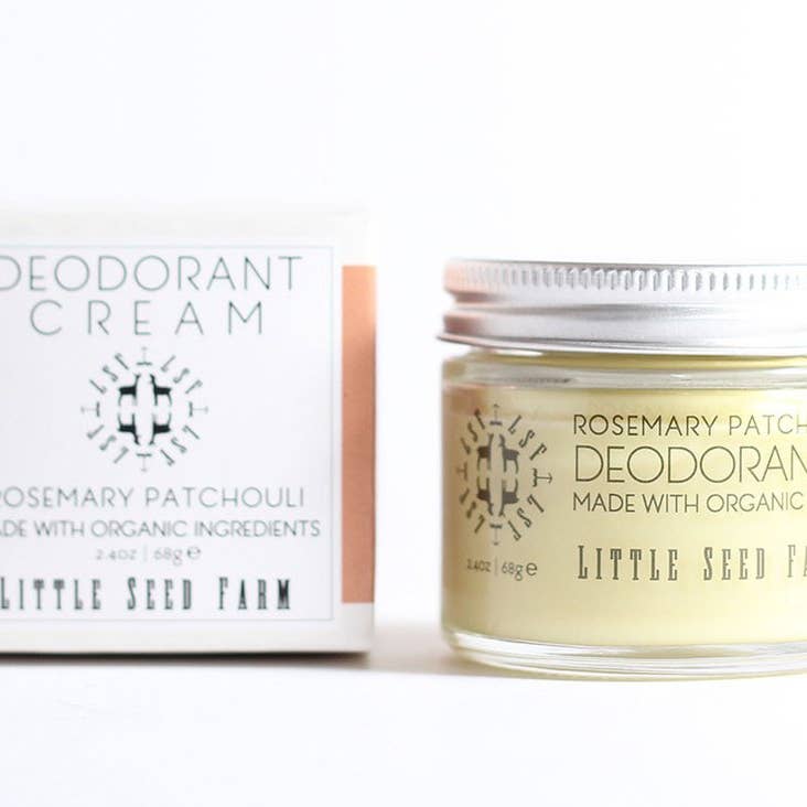 Little Seed Farm Deodorant Cream Rosemary Patchouli