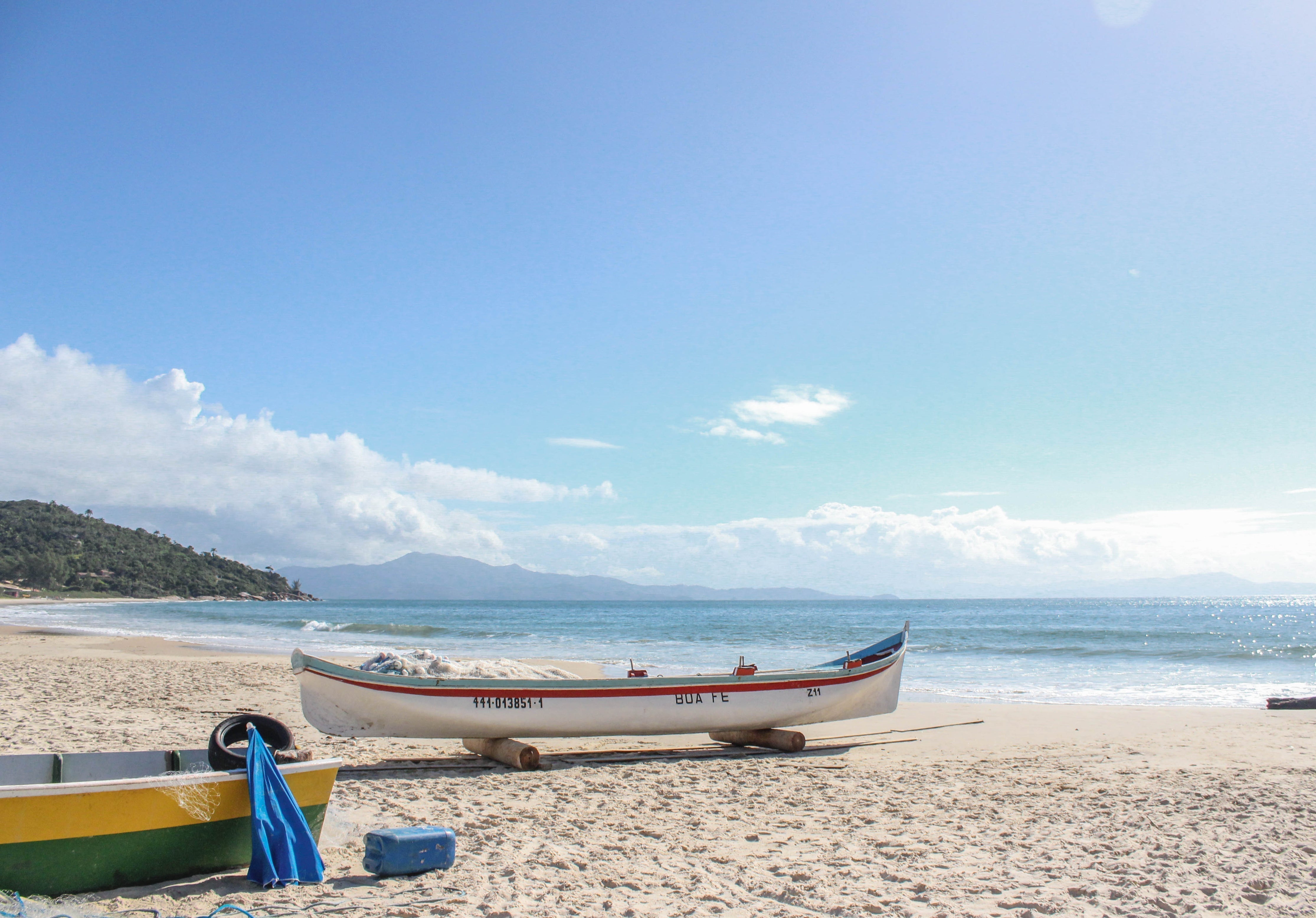 Sandy beach scene — inspiration for plastic-free summer swaps and zero waste living