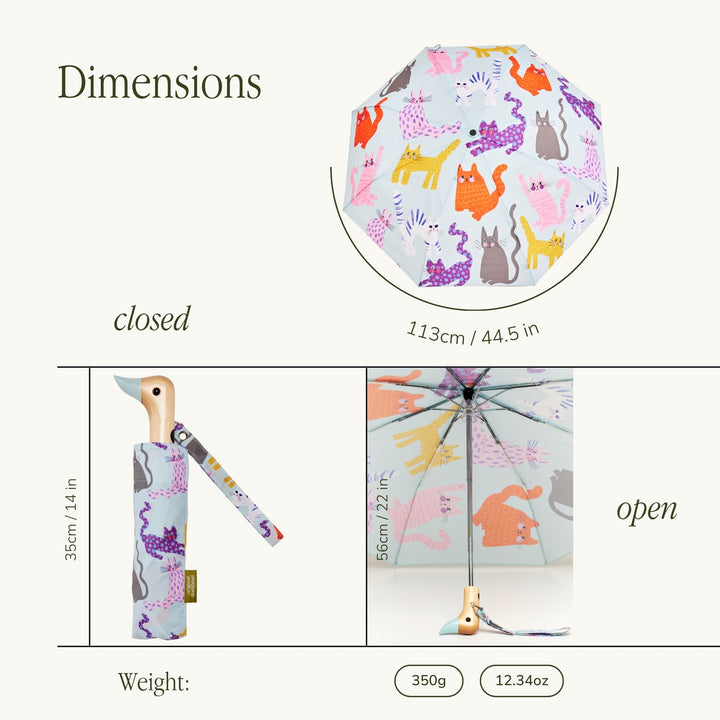 Cats Duck Umbrellas