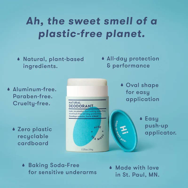 Deodorant - Aloe and Sea Moss - Sensitive Formula
