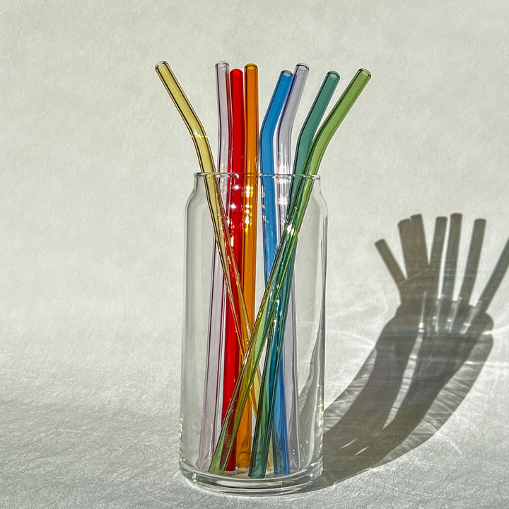 Bent Glass Straw | Clear