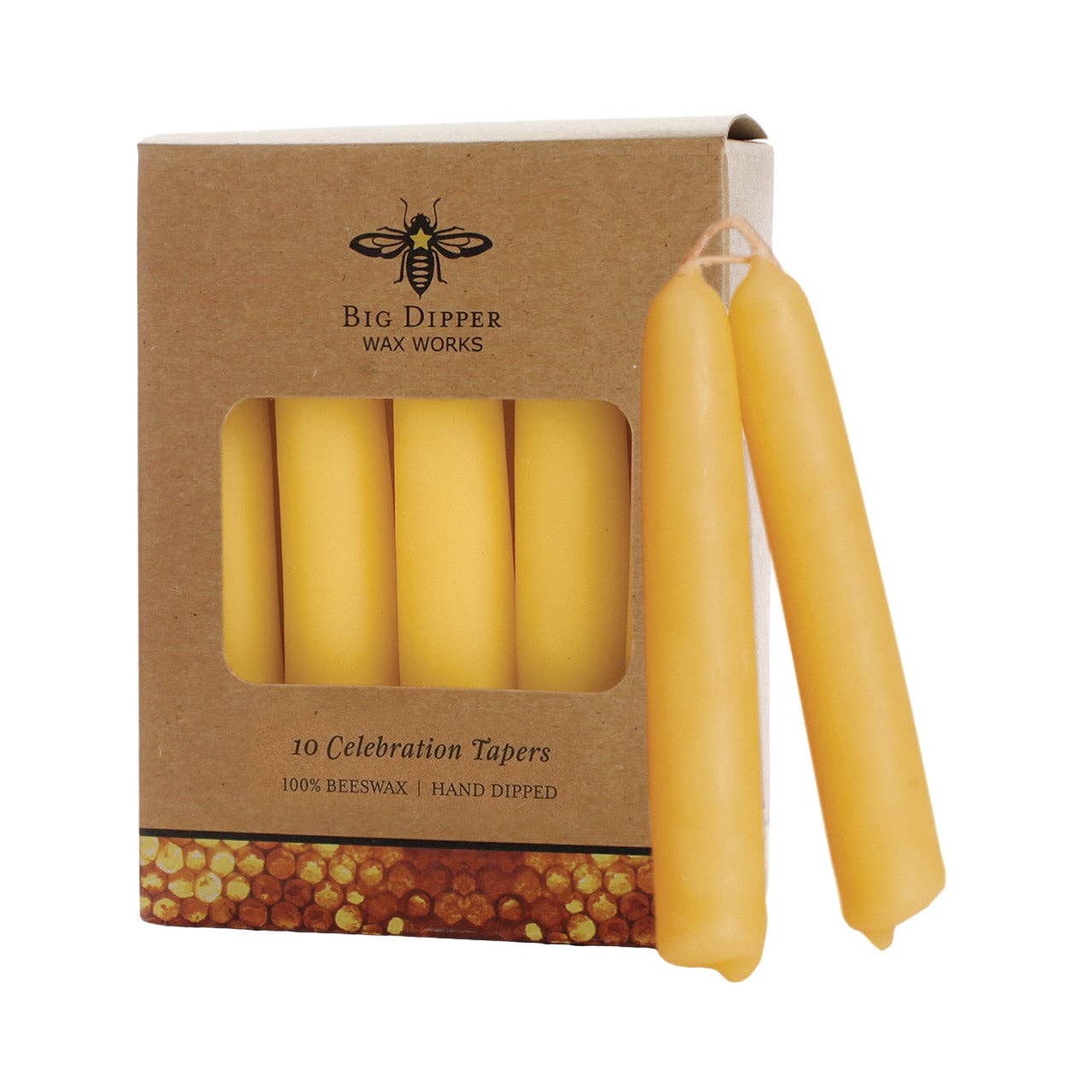 Beeswax Taper Candles