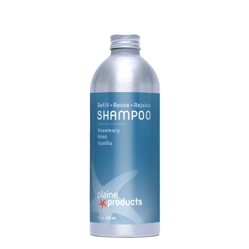 Plaine Products shampoo’s vegan ingredients will gently cleanse your hair with luxurious lather while adding sheen and softness from ends to roots. With aloe as our main ingredient, as opposed to water in most shampoos, it restores essential nutrients to enhance your hair’s texture.  Plastic free.  Zero Waste. Refillable.