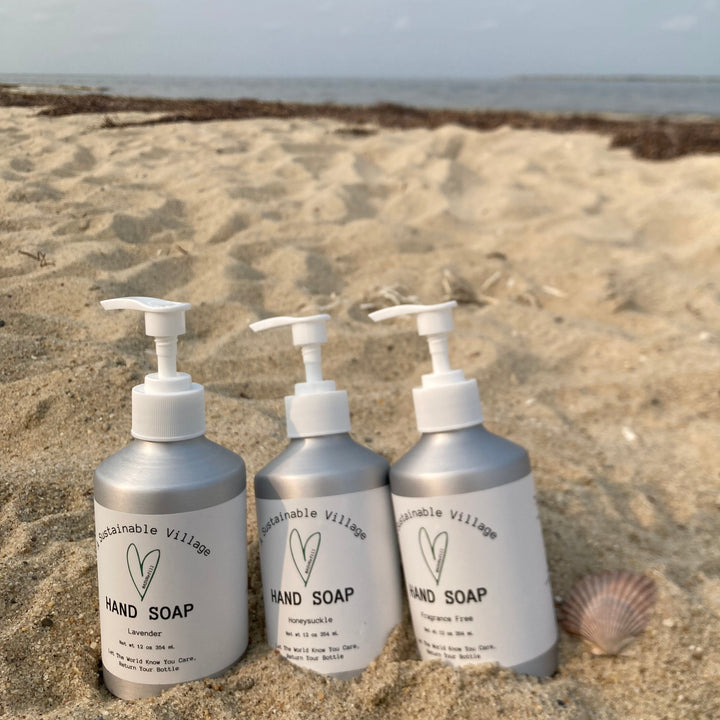 Hand Soap in aluminum bottle