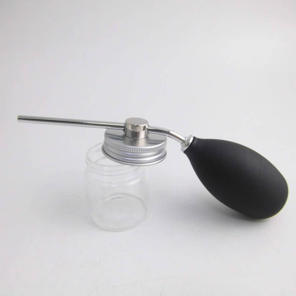 Aerosol Free - Dry Shampoo Powder Dispenser glass zero waste plastic free