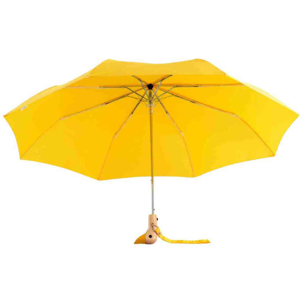 DUCK ORIGINAL UMBRELLA YELLOW Plastic Free, made of water bottle