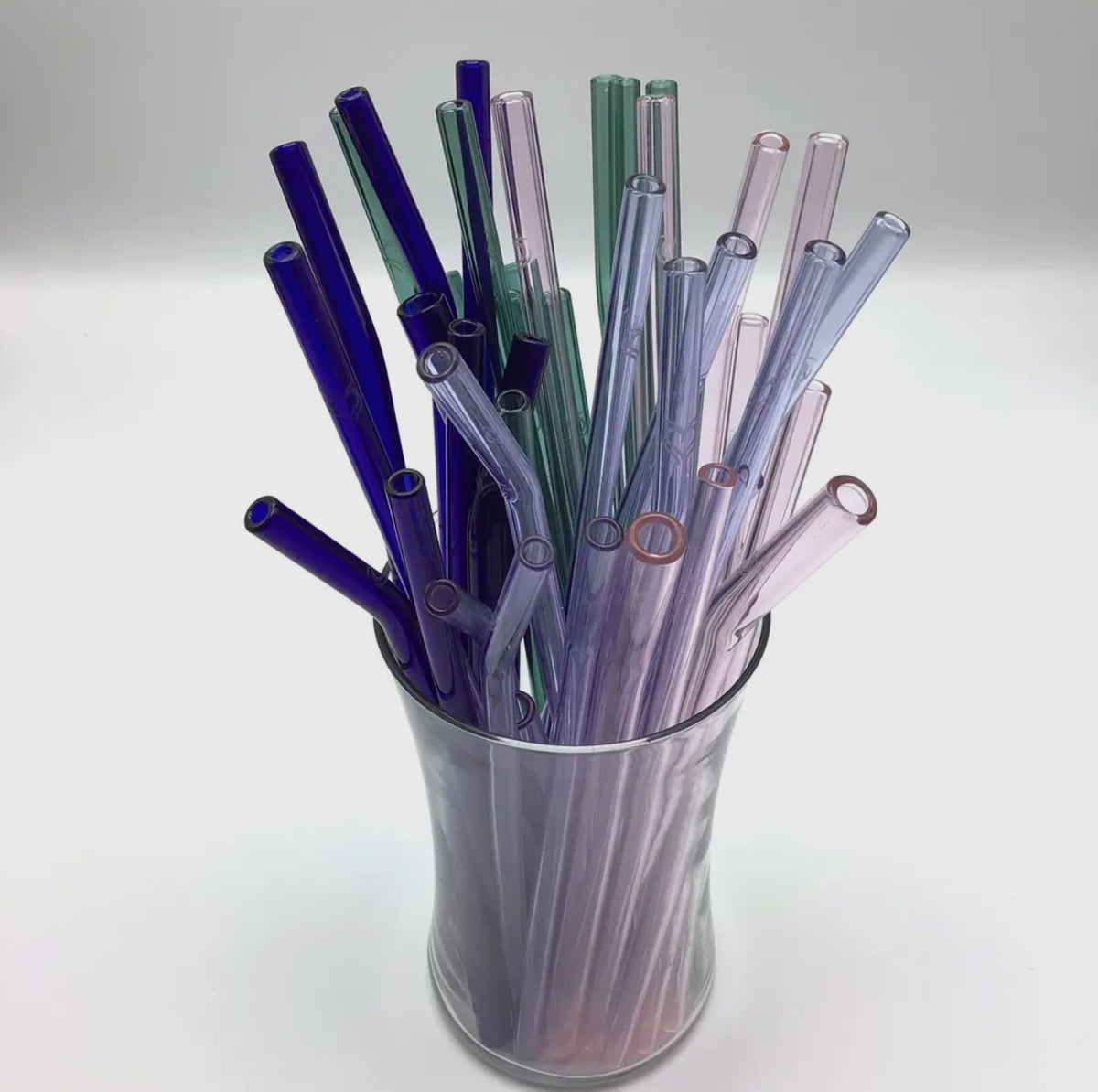 Glass Straw Smoothie