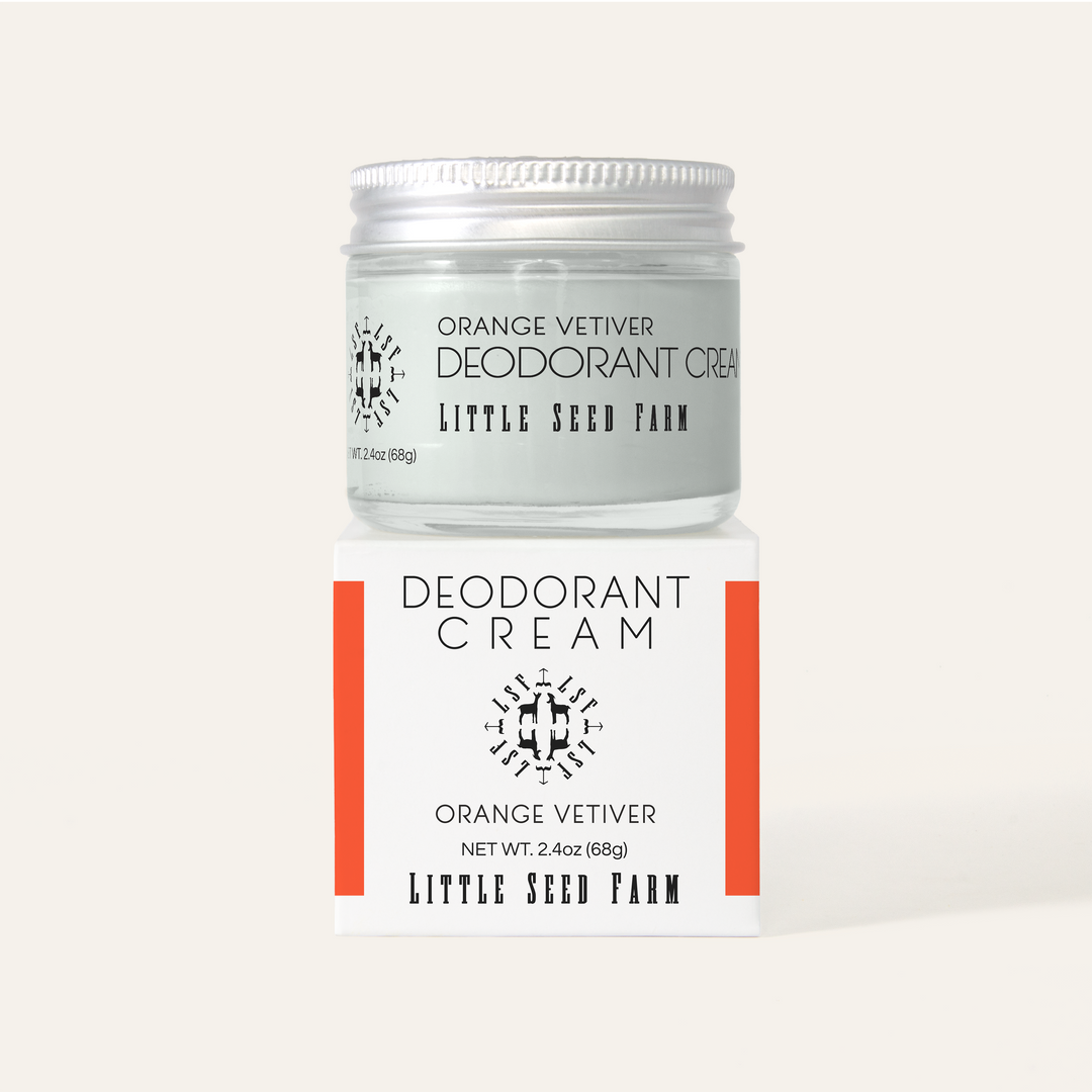 Orange Vetiver Deodorant Cream | Summer Seasonal