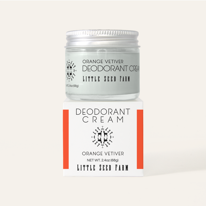 Orange Vetiver Deodorant Cream | Summer Seasonal