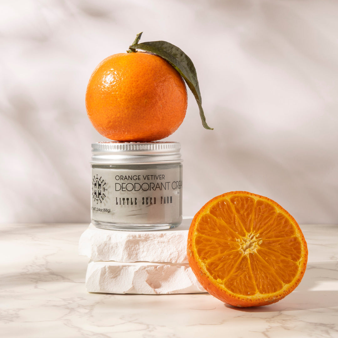 Orange Vetiver Deodorant Cream | Summer Seasonal
