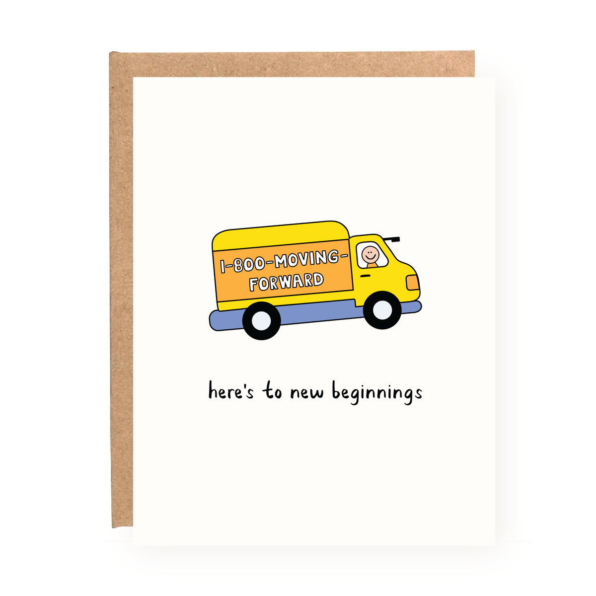 MISC | Moving Forward Truck Greeting Card
