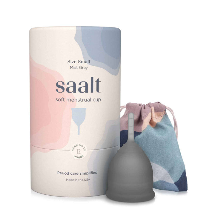 Soft Menstrual Cup Misty Grey SMALL