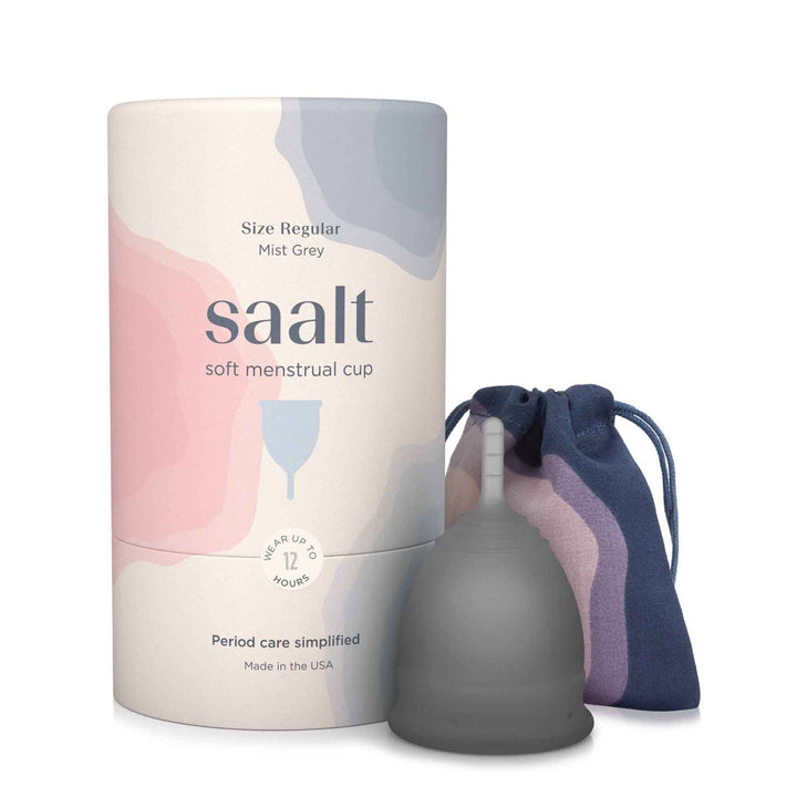 Soft Menstrual Cup Misty Grey REGULAR