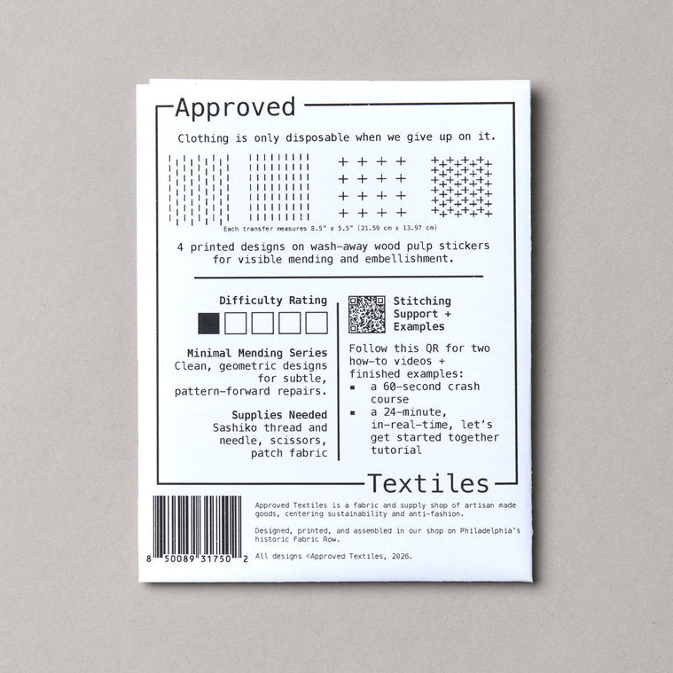 Minimal Mending | Just The Basics