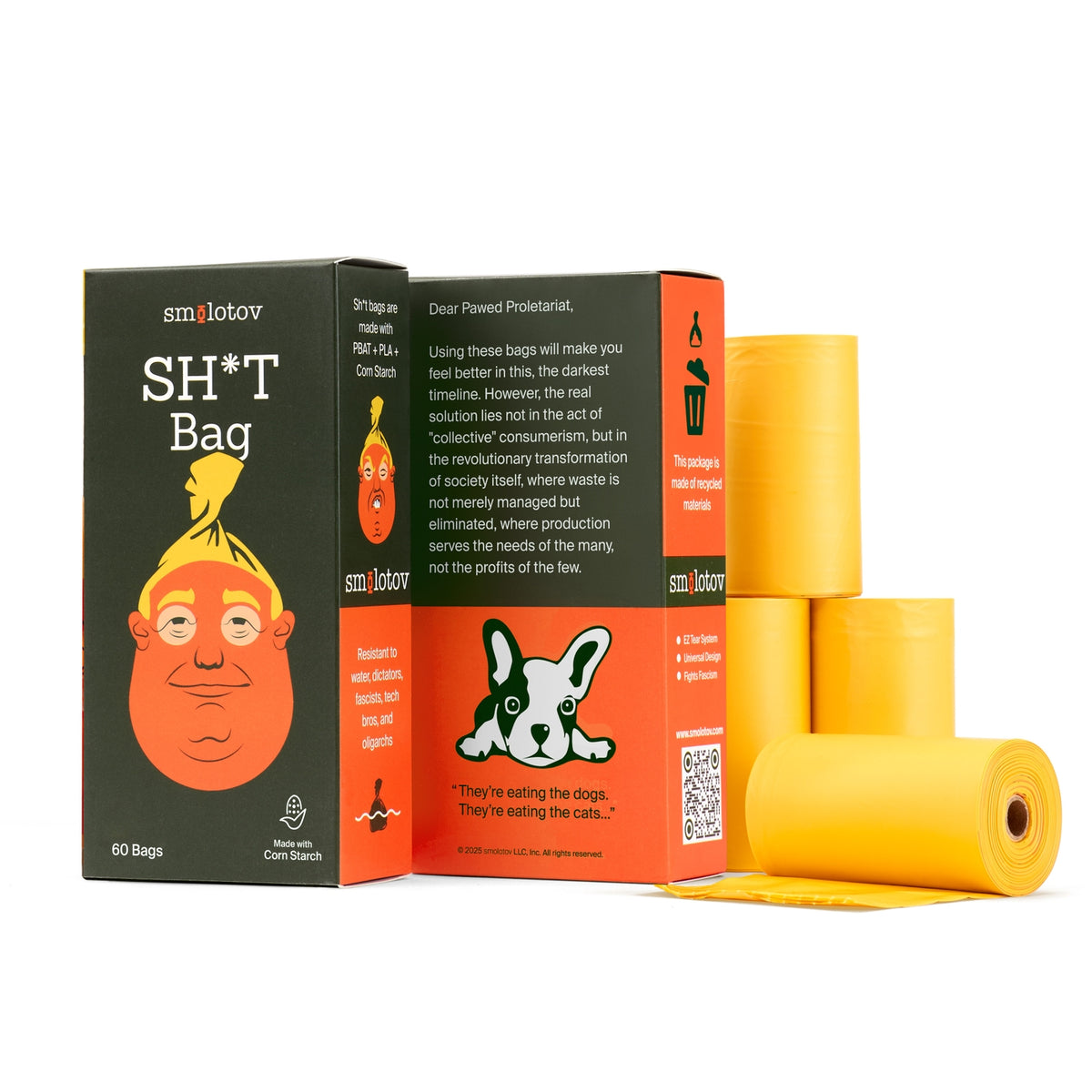 Pack of 60 Sh*T bag for your dog poop