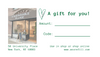 A Sustainable Village Gift card