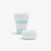 Stojo drinking cup collapsible in mint 12oz size