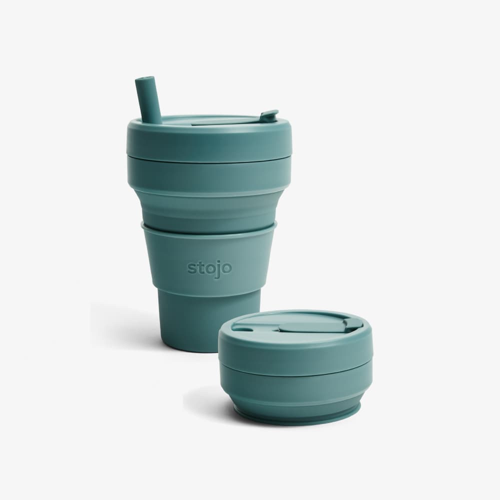 16 oz Collapsible Travel Cup - Stojo