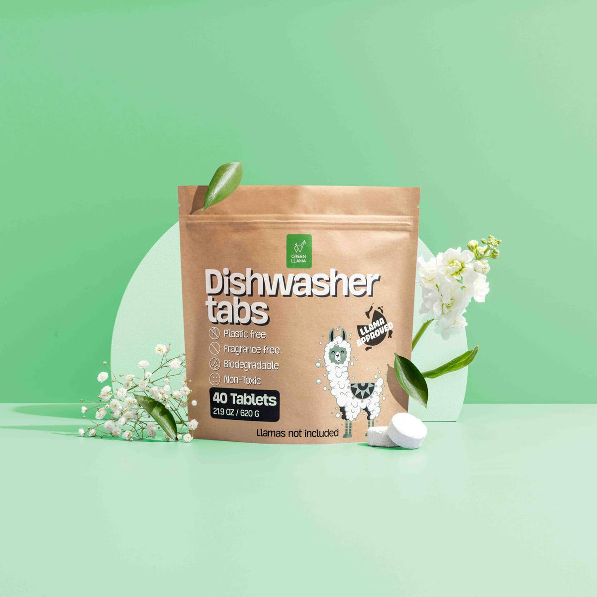 Dishwasher Tablets - Green Llama