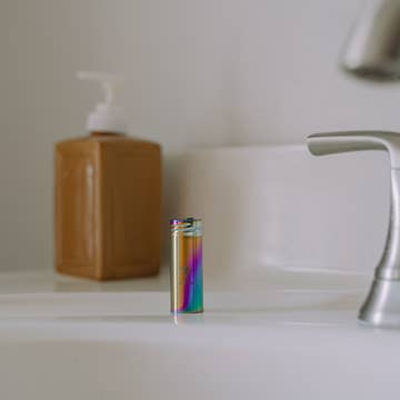 Vegan Biodegradable Floss Tin -- Steel