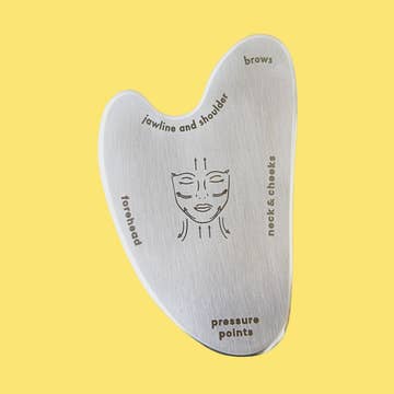 Stainless Steel Gua Sha Facial Massage Tool