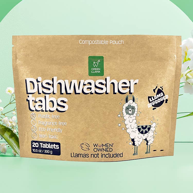 Dishwasher Tablets - Green Llama