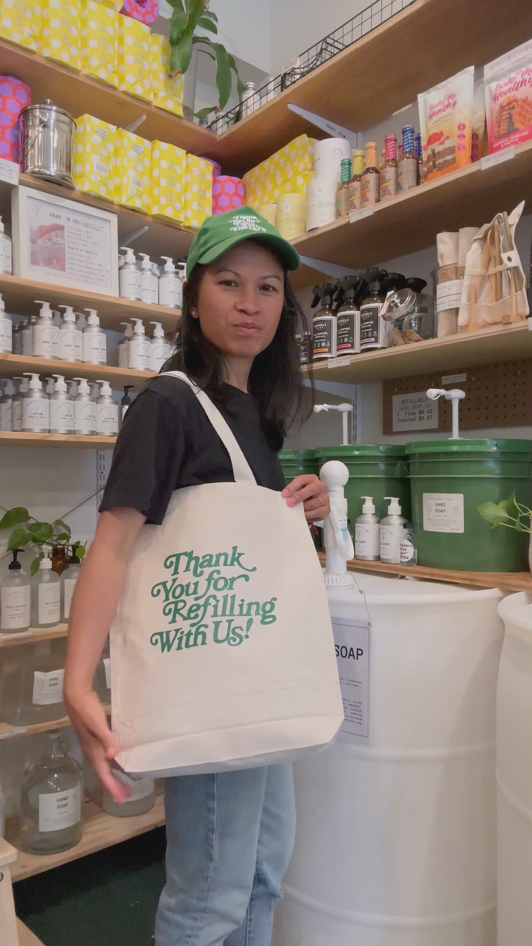 Thank You Tote-Natural